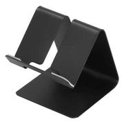 Cell Phone Holder Aluminum Alloy Lightweight and Portable Desk Phone Stand for Mobile Phones and TabletsBlack In Australia - Darrahopens