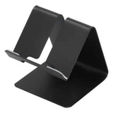 Cell Phone Holder Aluminum Alloy Lightweight and Portable Desk Phone Stand for Mobile Phones and TabletsBlack In Australia - Darrahopens