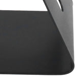 Cell Phone Holder Aluminum Alloy Lightweight and Portable Desk Phone Stand for Mobile Phones and TabletsBlack