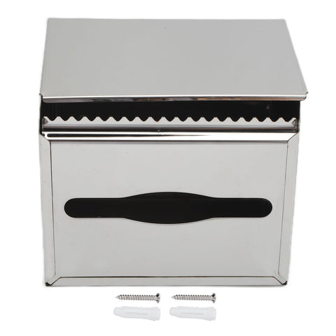 Tissue Holder Durable 304 Stainless Steel Tissue Box for Kitchen Bathroom Bedroom4351 Mirror Surface Tissue Box In Australia - Darrahopens