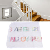3 Meter Cute Pattern Stair Fence Thickened Baby Safety Net Mesh for Balcony Home IndoorLetter Type