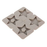 DIY Silicone Mold Reusable Car Pendant Decorative Wax Mold for Home Kitchen Handcraft Shop5‑Pointed Star
