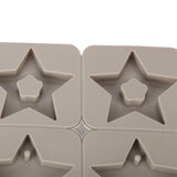 DIY Silicone Mold Reusable Car Pendant Decorative Wax Mold for Home Kitchen Handcraft Shop5‑Pointed Star