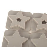 DIY Silicone Mold Reusable Car Pendant Decorative Wax Mold for Home Kitchen Handcraft Shop5‑Pointed Star