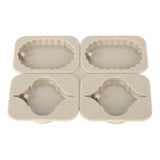 DIY Silicone Mold Reusable Car Pendant Decorative Wax Mold for Home Kitchen Handcraft ShopPeach Heart