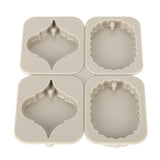 DIY Silicone Mold Reusable Car Pendant Decorative Wax Mold for Home Kitchen Handcraft ShopPeach Heart