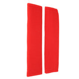 2PCS Seatbelt Pad Car Safety Belt Pad Shoulder Pad Soft Comfortable Belt Strap for Adult ChildrenRed In Australia - Darrahopens