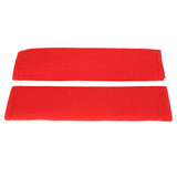 2PCS Seatbelt Pad Car Safety Belt Pad Shoulder Pad Soft Comfortable Belt Strap for Adult ChildrenRed In Australia - Darrahopens