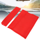 2PCS Seatbelt Pad Car Safety Belt Pad Shoulder Pad Soft Comfortable Belt Strap for Adult ChildrenRed In Australia - Darrahopens