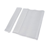 2PCS Seatbelt Pad Car Safety Belt Pad Shoulder Pad Soft Comfortable Belt Strap for Adult ChildrenGrey In Australia - Darrahopens