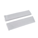 2PCS Seatbelt Pad Car Safety Belt Pad Shoulder Pad Soft Comfortable Belt Strap for Adult ChildrenGrey In Australia - Darrahopens