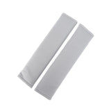 2PCS Seatbelt Pad Car Safety Belt Pad Shoulder Pad Soft Comfortable Belt Strap for Adult ChildrenGrey In Australia - Darrahopens