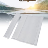 2PCS Seatbelt Pad Car Safety Belt Pad Shoulder Pad Soft Comfortable Belt Strap for Adult ChildrenGrey In Australia - Darrahopens