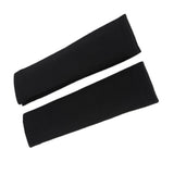 2PCS Seatbelt Pad Car Safety Belt Pad Shoulder Pad Soft Comfortable Belt Strap for Adult ChildrenBlack