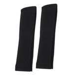 2PCS Seatbelt Pad Car Safety Belt Pad Shoulder Pad Soft Comfortable Belt Strap for Adult ChildrenBlack
