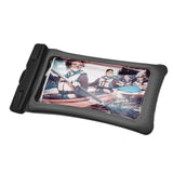 TPU Universal Floating Waterproof Phone Bag Pouch Cover with Lanyard for Below 7.2‑inch PhoneBlack In Australia - Darrahopens