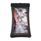 TPU Universal Floating Waterproof Phone Bag Pouch Cover with Lanyard for Below 7.2‑inch PhoneBlack In Australia - Darrahopens