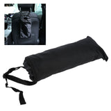 Multifunctional Car Waste Bin Garbage Bag Back Seat Hanging Storage Bag Travel Organizer HolderBlack