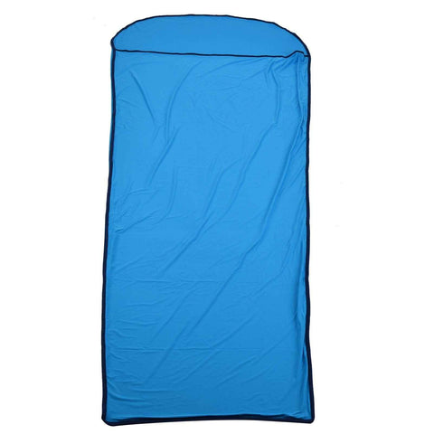 Sleeping Bag Liner Ultralight Multifunctional Elastic Sleeping Sack Liner for Outdoor CampingBlue In Australia - Darrahopens