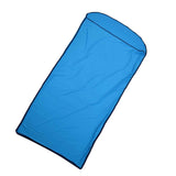 Sleeping Bag Liner Ultralight Multifunctional Elastic Sleeping Sack Liner for Outdoor CampingBlue In Australia - Darrahopens