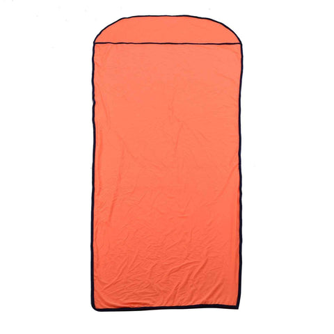 Sleeping Bag Liner Ultralight Multifunctional Elastic Sleeping Sack Liner for Outdoor CampingOrange In Australia - Darrahopens