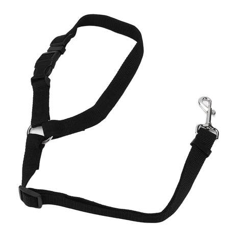 Dog Seatbelt Nylon Black Adjustable Professional Durable Car Safety Harness Pet SuppliesBlack In Australia - Darrahopens