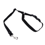 Dog Seatbelt Nylon Black Adjustable Professional Durable Car Safety Harness Pet SuppliesBlack In Australia - Darrahopens