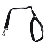 Dog Seatbelt Nylon Black Adjustable Professional Durable Car Safety Harness Pet SuppliesBlack