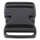 5Pcs Quick Release Buckle Plastic Dual Adjustable Strap Buckles Replacement DIY Craft for Backpack BlackFor 20mm Width Strap In Australia - Darrahopens