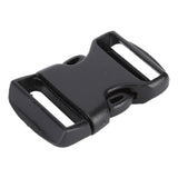 5Pcs Quick Release Buckle Plastic Dual Adjustable Strap Buckles Replacement DIY Craft for Backpack BlackFor 20mm Width Strap In Australia - Darrahopens