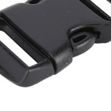 5Pcs Quick Release Buckle Plastic Dual Adjustable Strap Buckles Replacement DIY Craft for Backpack BlackFor 20mm Width Strap