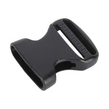 5Pcs Quick Release Buckle Plastic Dual Adjustable Strap Buckles Replacement DIY Craft for Backpack BlackFor 20mm Width Strap