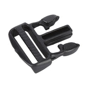 5Pcs Quick Release Buckle Plastic Dual Adjustable Strap Buckles Replacement DIY Craft for Backpack BlackFor 20mm Width Strap