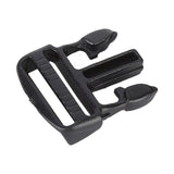 5Pcs Quick Release Buckle Plastic Dual Adjustable Strap Buckles Replacement DIY Craft for Backpack BlackFor 20mm Width Strap