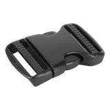 5Pcs Quick Release Buckle Plastic Dual Adjustable Strap Buckles Replacement DIY Craft for Backpack BlackFor 25mm Width Strap In Australia - Darrahopens