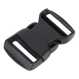 5Pcs Quick Release Buckle Plastic Dual Adjustable Strap Buckles Replacement DIY Craft for Backpack BlackFor 25mm Width Strap In Australia - Darrahopens