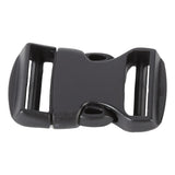 5Pcs Quick Release Buckle Plastic Dual Adjustable Strap Buckles Replacement DIY Craft for Backpack BlackFor 25mm Width Strap
