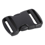 5Pcs Quick Release Buckle Plastic Dual Adjustable Strap Buckles Replacement DIY Craft for Backpack BlackFor 32mm Width Strap