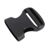 5Pcs Quick Release Buckle Plastic Dual Adjustable Strap Buckles Replacement DIY Craft for Backpack BlackFor 32mm Width Strap