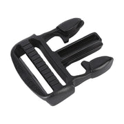 5Pcs Quick Release Buckle Plastic Dual Adjustable Strap Buckles Replacement DIY Craft for Backpack BlackFor 32mm Width Strap