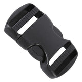 5Pcs Quick Release Buckle Plastic Dual Adjustable Strap Buckles Replacement DIY Craft for Backpack BlackFor 38mm Width Strap