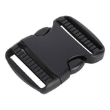 5Pcs Quick Release Buckle Plastic Dual Adjustable Strap Buckles Replacement DIY Craft for Backpack BlackFor 50mm Width Strap In Australia - Darrahopens