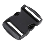 5Pcs Quick Release Buckle Plastic Dual Adjustable Strap Buckles Replacement DIY Craft for Backpack BlackFor 50mm Width Strap In Australia - Darrahopens