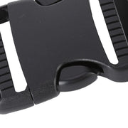 5Pcs Quick Release Buckle Plastic Dual Adjustable Strap Buckles Replacement DIY Craft for Backpack BlackFor 50mm Width Strap