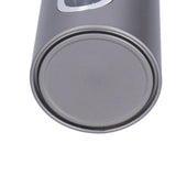 3Pcs Storage Jar Stainless Steel Food Tea Nut Container with Window Durable and Large Capacity for KitchenGrey