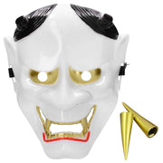 Halloween Festival Costume Horrible Mask Decorative Cosplay Makeup Props for Women MenWhite In Australia - Darrahopens