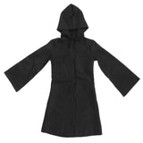 Halloween Hooded Black Cape Unisex Long Cloak Cosplay Dress Clothing Costume Party for AdultM In Australia - Darrahopens