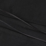 Halloween Hooded Black Cape Unisex Long Cloak Cosplay Dress Clothing Costume Party for AdultM