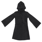 Halloween Hooded Black Cape Unisex Long Cloak Cosplay Dress Clothing Costume Party for AdultL In Australia - Darrahopens