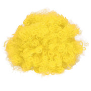 Adult Innovative Color Party Wig Halloween Interesting Headgear for Circus Troup FootballYellow In Australia - Darrahopens